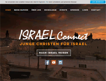 Tablet Screenshot of israel-connect.de
